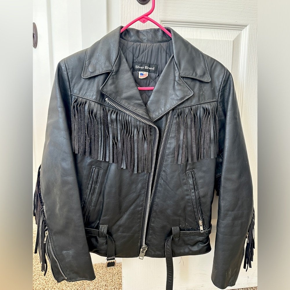 Leather Biker jacket